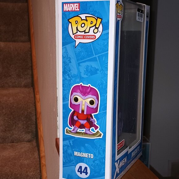 NEW Funko POP! Comic Cover: Marvel- X-Men 4 Magneto Figure - Picture 7 of 8
